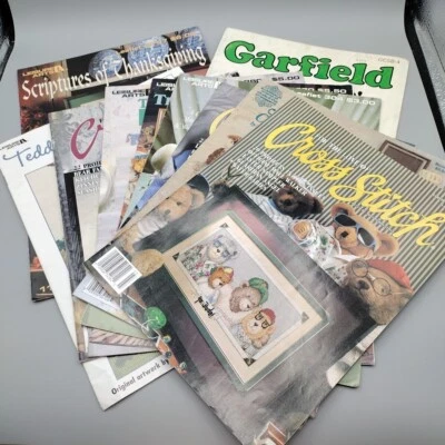 Scriptures Of Thanksgiving Cross Stitch Booklet 1995 2797 Mixed Lot Of Booklets  - Image 1 of 4