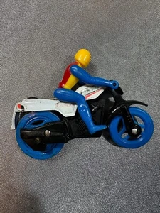 Vintage Honda CX500 Turbo Die Cast Plastic Flip Rider Bike VTY 003 - Picture 1 of 2