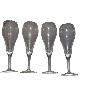 Libbey 8477 Citation 6 oz Tulip Champagne Glass 4 Piece Set - Image 1 of 2