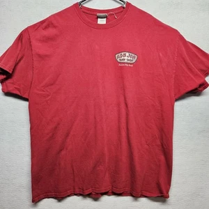 Vintage Ron Jon Surf Shop Mens 2XL Red Tshirt Graphic - Picture 1 of 6