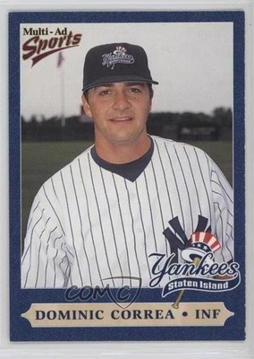 1999 Multi-Ad Sports Staten Island Yankees Dominic Correa #7 - Image 1 of 2