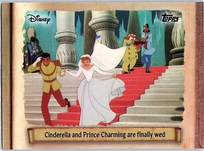 2025 Topps Disney Wonder - Cinderella & Prince Charming Are Finally Wed #C75-24  - Image 1 of 2