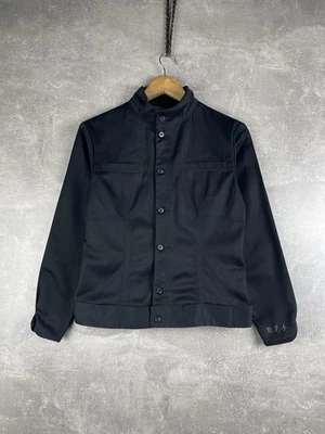 Marithé + François Girbaud Vintage 90s Black Cotton Jacket Made in IT Size M - image 1 of 4