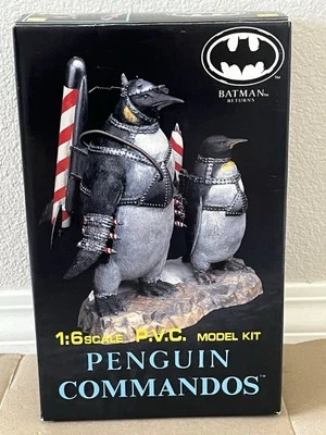 Tsukuda Hobby BATMAN RETURNS PENGUIN COMMANDOS 1:6 PVC Vinyl Figure MODEL KIT - Image 1 of 4