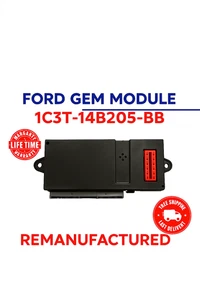 Rebuilt Ford GEM Module 1C3T-14B205-BB Plug N Play - Picture 1 of 1