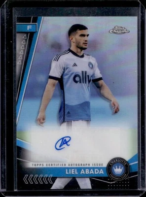 2024 Topps Chrome MLS Liel Abada Auto #CA-AB Charlotte - Image 1 of 2