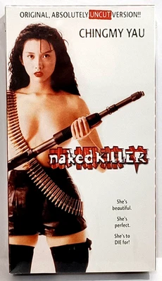 Naked Killer Uncut 2000 VHS Tape Sealed New Chingmy Yau Hong Kong Classic Cat 3 - Image 1 of 4