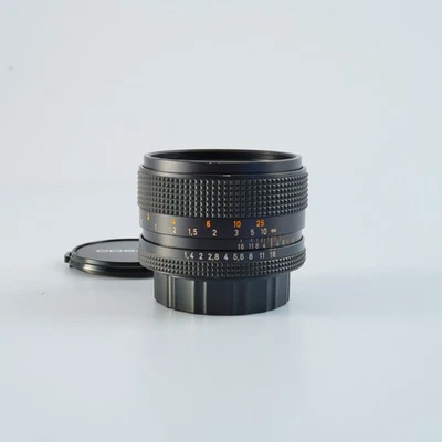 EXCELLENT CONTAX Carl Zeiss Planar T 50mm F/1.4 AEJ Prime Lens - Image 1 of 4