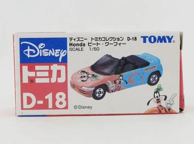 Disney Tomica Honda Beat Goofy 2006 D-18 Limited Edition Takara Tomy Japan New - Image 1 of 3