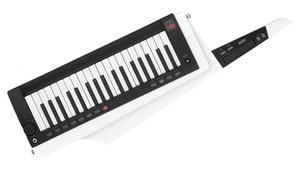 Korg RK-100S 2 white Gloss White Keytar Synthesizer Shoulder Keyboard 37-Key - Picture 1 of 11