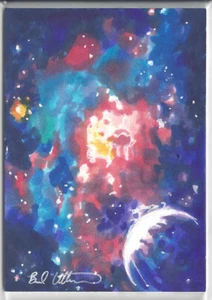 2018 Viceroy Cards Space Series 2 Sketch Card by Brad Utterstrom - Bild 1 von 3