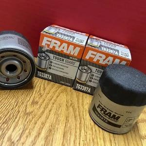 NEW Lot of 2 Fram TG3387A Oil Filters 234092 9J-0750 H36011 PF926 Tough Guard - Picture 1 of 7