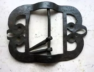 alte Gürtelschnalle aus Eisen um 1630 - Bild 1 von 3
