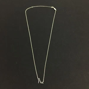 Disney Sterling Silver .925 Cinderella Glass Slipper Necklace - Picture 1 of 5