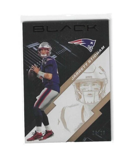 2020 Panini Black #51 Jarrett Stidham - New England Patriots - 24/25 - Image 1 of 1