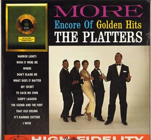 THE PLATTERS "MORE ENCORE OF GOLDEN HITS" DOO WOP LP 1960 MERCURY 20591 - Picture 1 of 3