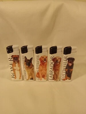 Winlite DOGS- Man's Best Friend Fixed Flame Lighter x's 5 - Image 1 of 2