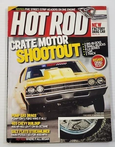 PV) Hot Rod Magazine October 2008 Chevrolet Ford Dodge Mopar - Imagen 1 de 15