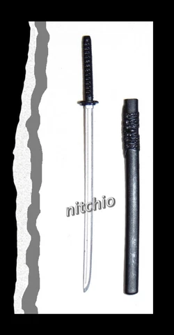 Mezco One:12 Return of the Baker’s Dozen - KATANA WITH SHEATH 1/12 Scale Fodder Cover