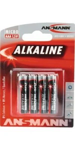 Batería ANSMANN 1,5V AAA-AM4-Micro 1200 mAh LR03 4903 - Imagen 1 de 2