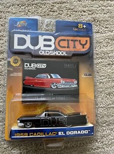 Jada Toys 2002 Dub City OLDSKOOL 1959 CADILLAC El Dorado Negro Serie 1 Nuevo - Imagen 1 de 12