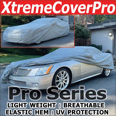 Cadillac XTS 2016 2017 2018 2019 cubierta de coche transpirable con bolsillo espejo - gris Foto 1 de 4