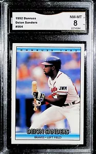 1992 Donruss #564 Deion Sanders GMA 8 NM-MT - Foto 1 di 2