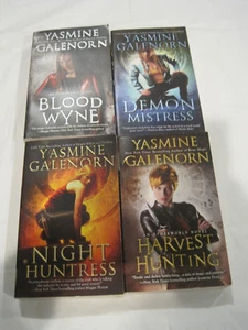 Lot 4~Otherworld Series-Yasmine Galenorn~Night Hunting Blood Demon~LBDP6 - Foto 1 di 6