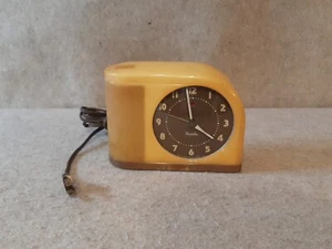 Reloj Despertador Vintage Baquelita Westclox La Salle Rayo de Luna Art Deco Retro FUNCIONA - Imagen 1 de 12