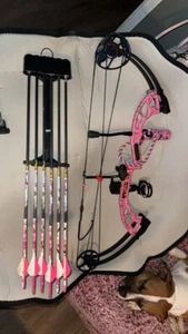 Used, PSE Limited Edition Compound Bow. All Pink - Picture 1 of 4