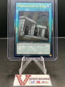 YuGiOh - PREPARATION OF RITES RA02-EN056 1st Edition Prismatic Ultimate Rare - Foto 1 di 3