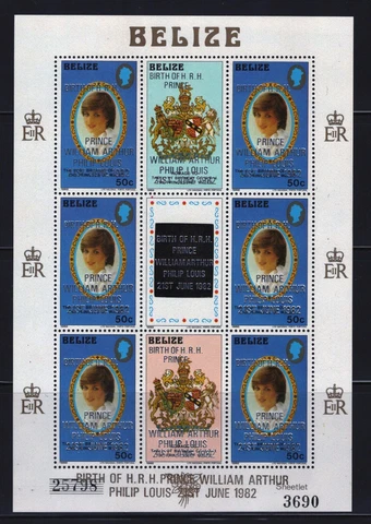 ZAYIX Belize 631-633 MNH Princess of Wales Portraits Royalty 061122SM77 Cover