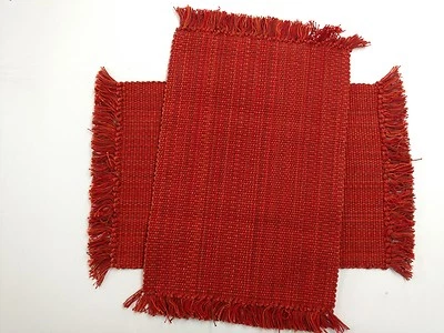 Park Designs Casual Classics Placemats Persimmon Set of Two  - Image 1 of 4