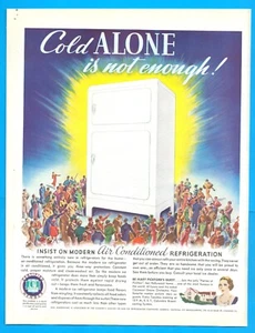 1936 Mary Pickford Hollywood celebrity REFRIGERATOR vintage PRINT AD modern cool - Picture 1 of 3