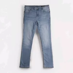 The Perfect Jean NYC Para Hombres 38 x 36 en Azul Calce Ajustado Bigotes Elastizado Denim Usado en Excelente Condición 👌 - Imagen 1 de 12