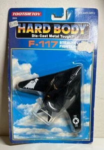 Vintage 1992 Tootsie Toy F-117 Stealth Kampfjet Flugzeug VERSIEGELT #2919 - Bild 1 von 2