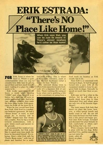 1979 Erik Estrada Chips Heartthrob Great Old PRINT ARTICLE Fan Gift Idea (3602) - Picture 1 of 1
