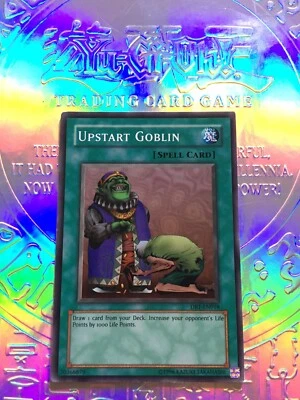 Yugioh!: Upstart Goblin (DEM1-EN014) “Unlimited Edition” Common [NM] - Image 1 of 2