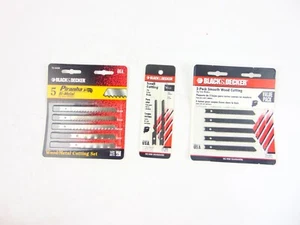 Black & Decker Jig Saw Blade Lot Of 3 - Picture 1 of 5