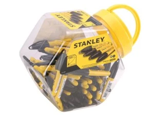 Stanley Tools - Mini marcador de punta fina negro (bañera de 72) - Imagen 1 de 2