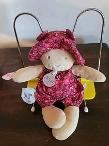 Jolijou Baby Puppe Maelle 8 Zoll Plüsch Paris Frankreich - Bild 1 von 3
