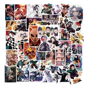 50pcs Demon Slayer Anime Decal Bomb Stickers Laptop Phone Bottle Skateboard Car - Picture 1 of 5