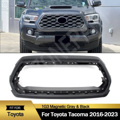 For 2016-2023 Toyota Tacoma TRD Gray 1G3 Outer Grille Surround 53101-04050-B1 Foto 1 de 4