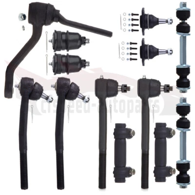 13Pc Tie Rods End Ball Joints Suspension Kit For 1978-1996 Chevrolet Caprice - Image 1 of 4
