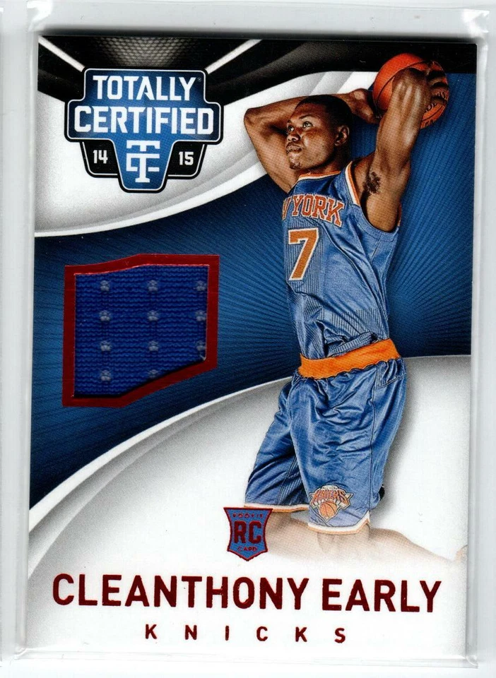 2014-15 Totally Certified Jerseys Red #99 Cleanthony Early 249 (ref 176376) - Image 1 of 1