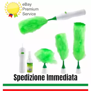 Spazzola piumino togli polvere Go Duster con setole elettrostatiche spolverino - Foto 1 di 4