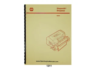 Shopsmith Knife- Blade Sharpener Model 600000 Operator & Parts List Manual #1211 - Picture 1 of 12