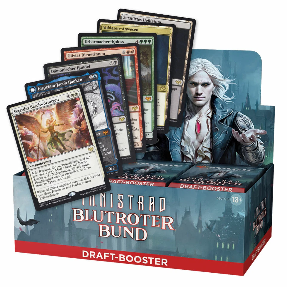Magic the Gathering - Innistrad Blutroter Bund Mythic Rare Karten MtG Cards DE - Bild 1 von 1