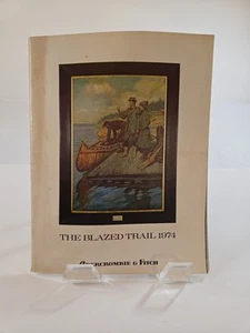 VINTAGE Abercrombie & Fitch The Blazed Trail 1974 Catalog Mid-Century Magazine - Picture 1 of 18