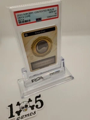 2023 SORCERY: CONTESTED REALM ONYX CORE BETA PSA 10 Two Certs Available -84/85 - Image 1 of 2